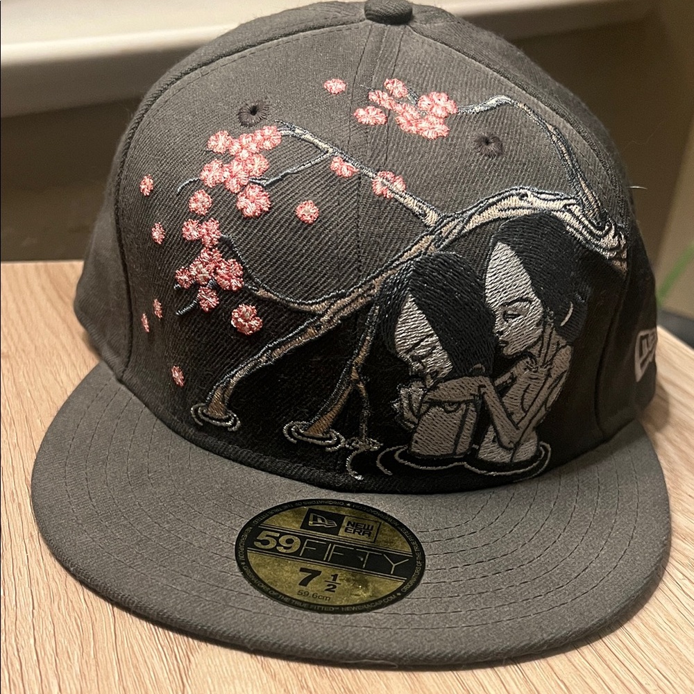 “Branches” Twelve Grain Sam Flores x Upper Playground Fitted Hat - Size 7 1/2